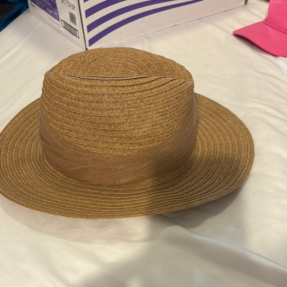 Stylish Brown Wide-Brim Hat